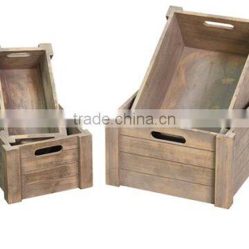 Latest Design Wooden Container for Wholesale