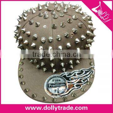 Unisex Studded Cap Punk Rock Hiphop Spike Studs Rivet Cap