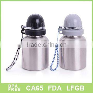 BPA free 500ml alumium sport water bottle with lid for travel