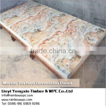 068 Interior Decorative Marble Texture Waterproof Pvc Bathroom Wall Panels photo-2