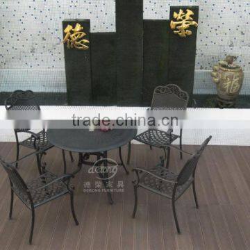 Cast Aluminium dining set