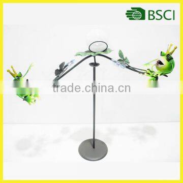 YS15162 Selling swing decor metal animal solar garden light