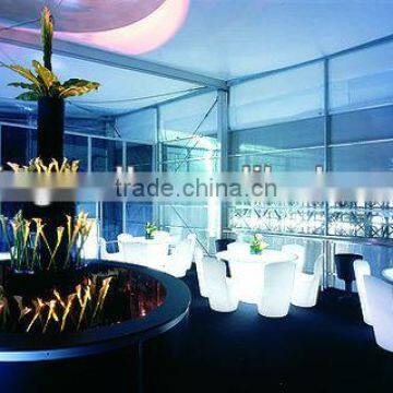 led glowing sofa / wedding and event chair / led illuminated outdoor furniture