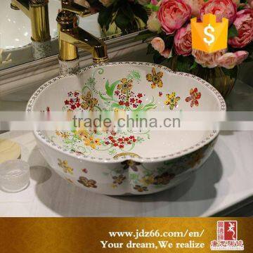 China Manufacturer Cheap Price Porcelain Bathroom Sanitary Ware Wash Basin photo-2