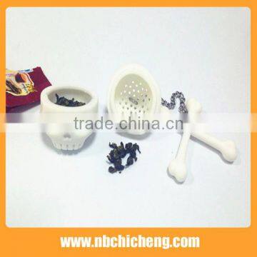 Skull Silicone Tea Infuser Silicone Tea Bags photo-3