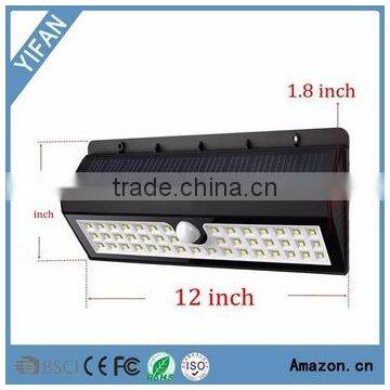 Wholesale 44 LED Motion Sensor Lights Garden Lighting Solar Led Lantern Wall Yard Path Garden Lighting photo-2