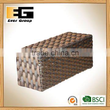 Plastic Boxes Storage Plastic Woven Basket Rattan Baskets Wholesale photo-4