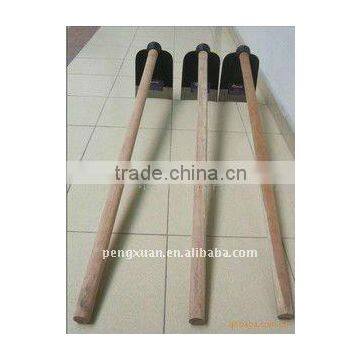 Agriculture hand tools Eco-friendly Varnished wood hoe stick