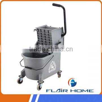 plastic mop bucket wringer,cleaning bucket,wringer bucket,33L