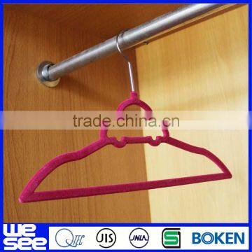 Flocking Hanger Baby Clothes Display Hanger photo-3