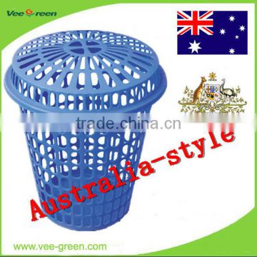 Australia-style Plastic Laundry Basket/Laundry Hamper