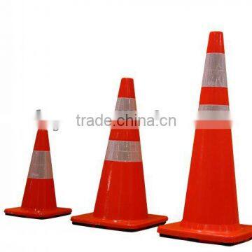 2014 hot sale rubber road traffic cone ( ISO approved )