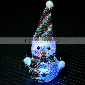 Mini Christmas Colorful Snowman Led Light photo-5