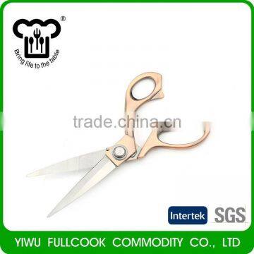 Hot selling trendy style stainless steel tailor scissors with different colors