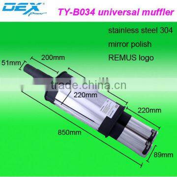 Auto Exhaust Universal Stainless Ss304 Muffler Pipe photo-4