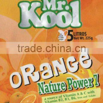 Orange Energy Drink Powder