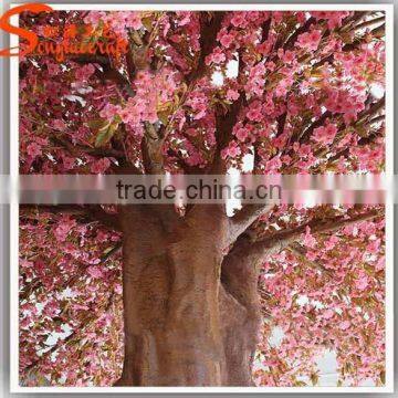 Plastic Artificial Indoor Cherry Blossom Tree With Artificial Flowers Cherry Blossom Exported to Cnada photo-5
