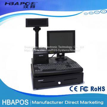 All In One Pos System/ Supermarket Cash Register HBA-A7 Retail Pos Machine In 2017 photo-5