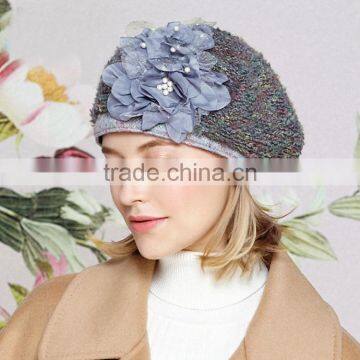 Custom Design High Quality Knitting Ivy Cap Fashion Ladies Ivy Cap With Your Own Logo photo-2
