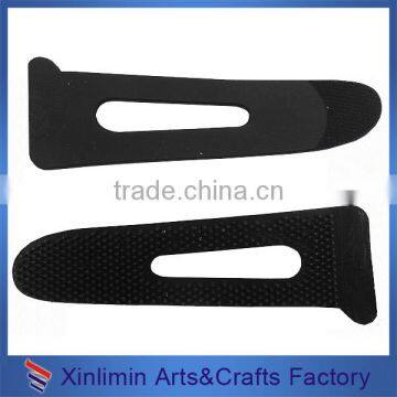 2016 fashion soft PVC/rubber/silicone custom plastic zipper