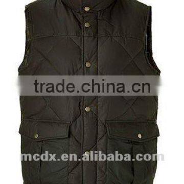 Nice design men winter cotton vest