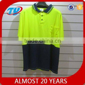Workwear, hi Vis Dry Fit Polo - Shirts photo-2
