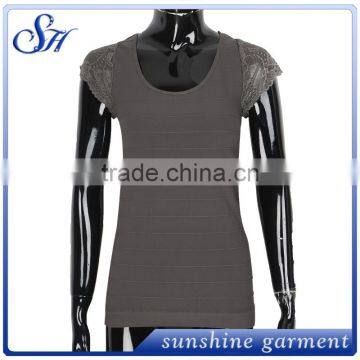 Wholesale Fashion Seamless Slim Top for Women photo-5