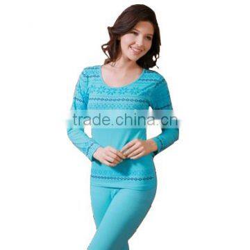long sleeves thermal underwear suit