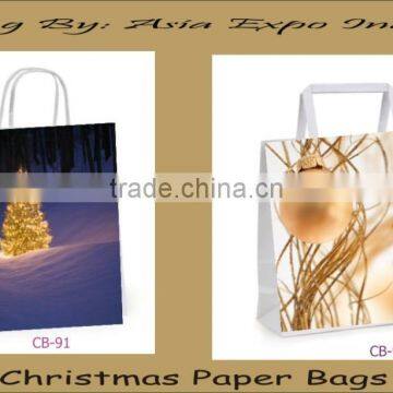 Paper Bags With Logo Printed Glossy Finish photo-2