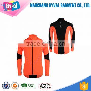 Wholesale Cycling Club Jacket For Bikers Long Sleeve Sportwear With Zipper Outdoor Cycling Wear photo-2