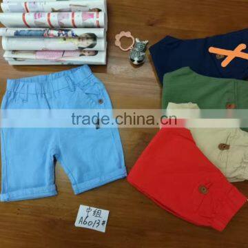 Hot Cheap Turkey Baby Boy Summer Casual Trousers Kids 4 Years Old Short Cool Pants photo-6