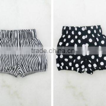 Wholesale Children's Boutique Clothing Stripes Polka Dots Pattern Baby Shorts photo-2