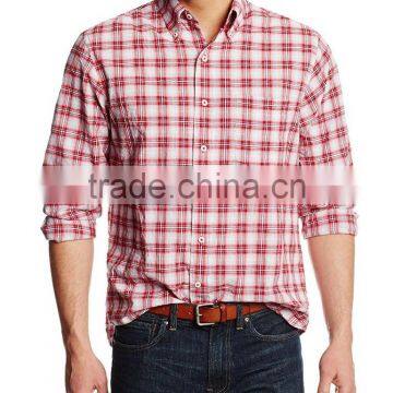 OEM 2016 New Style Wholesale Plaid Men's Plaid Flannel Shirt photo-5