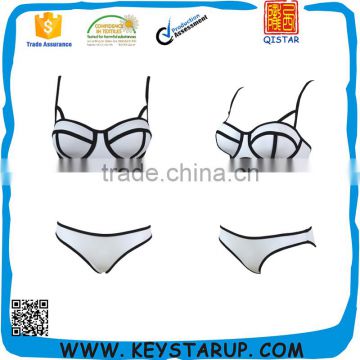 New Style Colorful Sexy Lady Neoprene Bikini