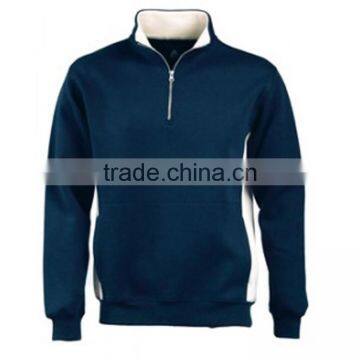 Custom 1/4zipper Long Sleeve Sweatshirt Men Blank Sweatshirt photo-2