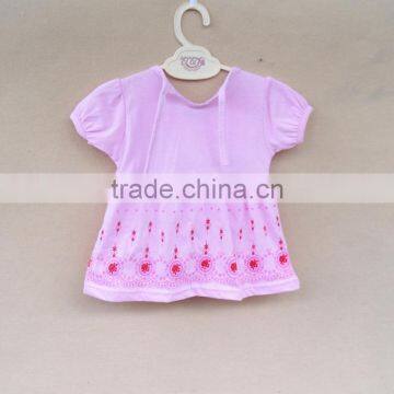 Wholesale Summer Cotton Printing Girls Kids t Shirt With Pants Set photo-5