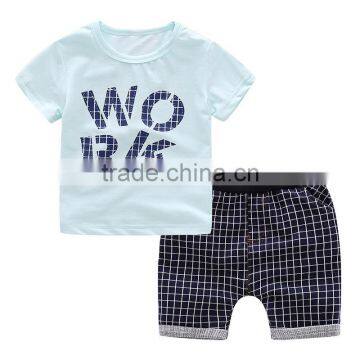 Wholesale Quality Cotton Printing Kids Sport Clothes Set photo-6