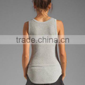 Melange Rib Tank photo-2