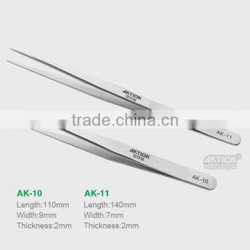 Wholesale Good Quality Stainless Steel Tweezers Straight Tweezers/cruved Tweezers photo-4