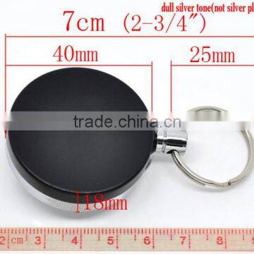 Wholesale Retractable Key Ring Reels With Belt Clip 7cm photo-2