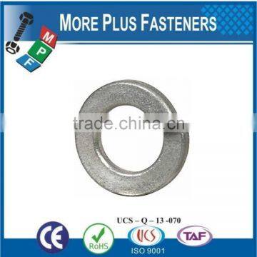 Made in Taiwan Silicon Bronze Medium Thick Stainless Steel Zinc Plated Steel Split Lock Washer photo-5