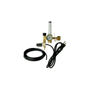 High Flow Victor Hydroponic And Garden Greenhouse Solenoid CO2 Regulator With Heater