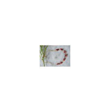 Sell Hats Shaped with Red Enamel Necklace