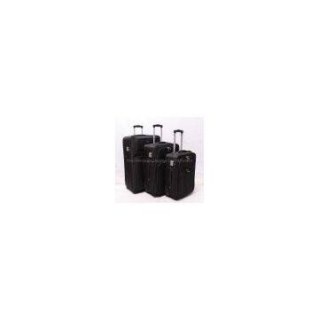 supply stock 3 pcs set upright luggage,trolley bag