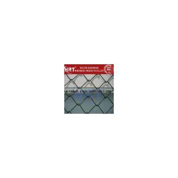 Galvanized and PVC Coated Chain Link Fence photo-2
