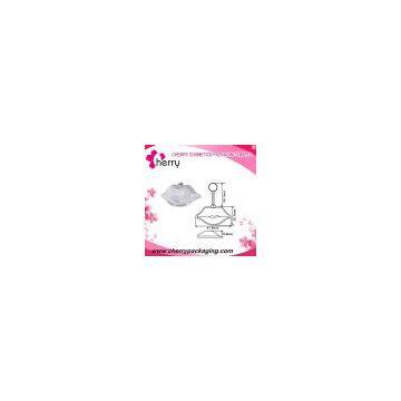 Mini plastic cosmetic lip gloss tube packaging