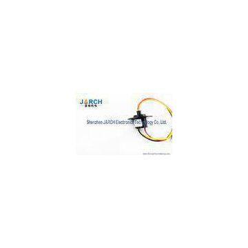 Miniature 6 Wires OD 12.4mm Capsule Slip Ring Definition for Electrical Test Equipment