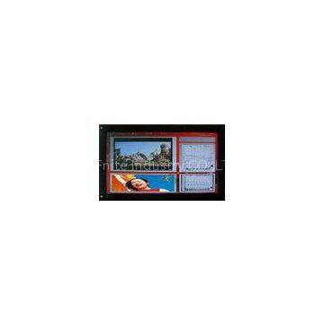 Video / Picture Network Digital Signage Media Player , 1080P LCD Advertising Display