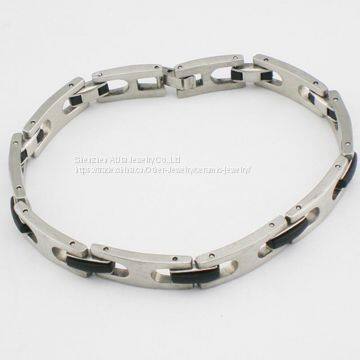 Neutral 316L Men's Stainless Steel Titanium Alloy Bracelet photo-4