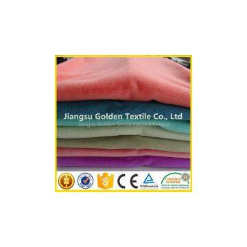Best Short Pile Plush Fabric/100%polyester Super Soft Short Pile Fabric